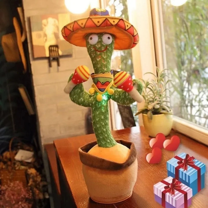 Cactus toy can dance