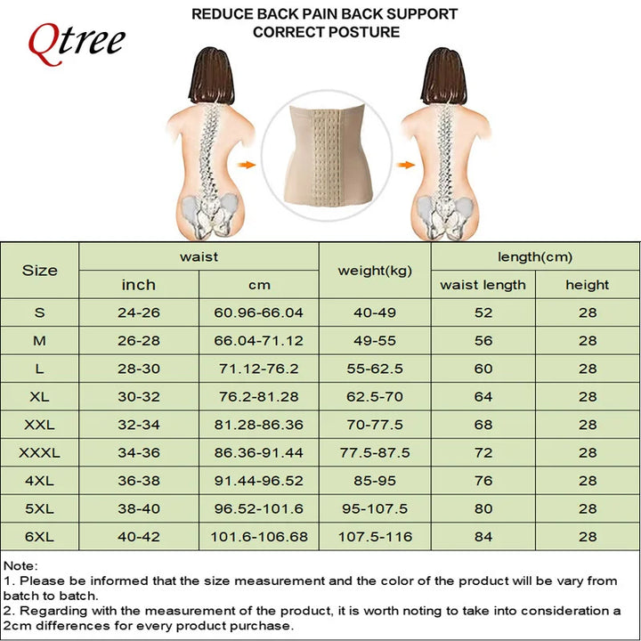 Qtree Dress Slimming Waist Trainer