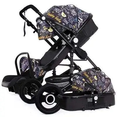 360 Rotation Baby Stroller With Car Seat